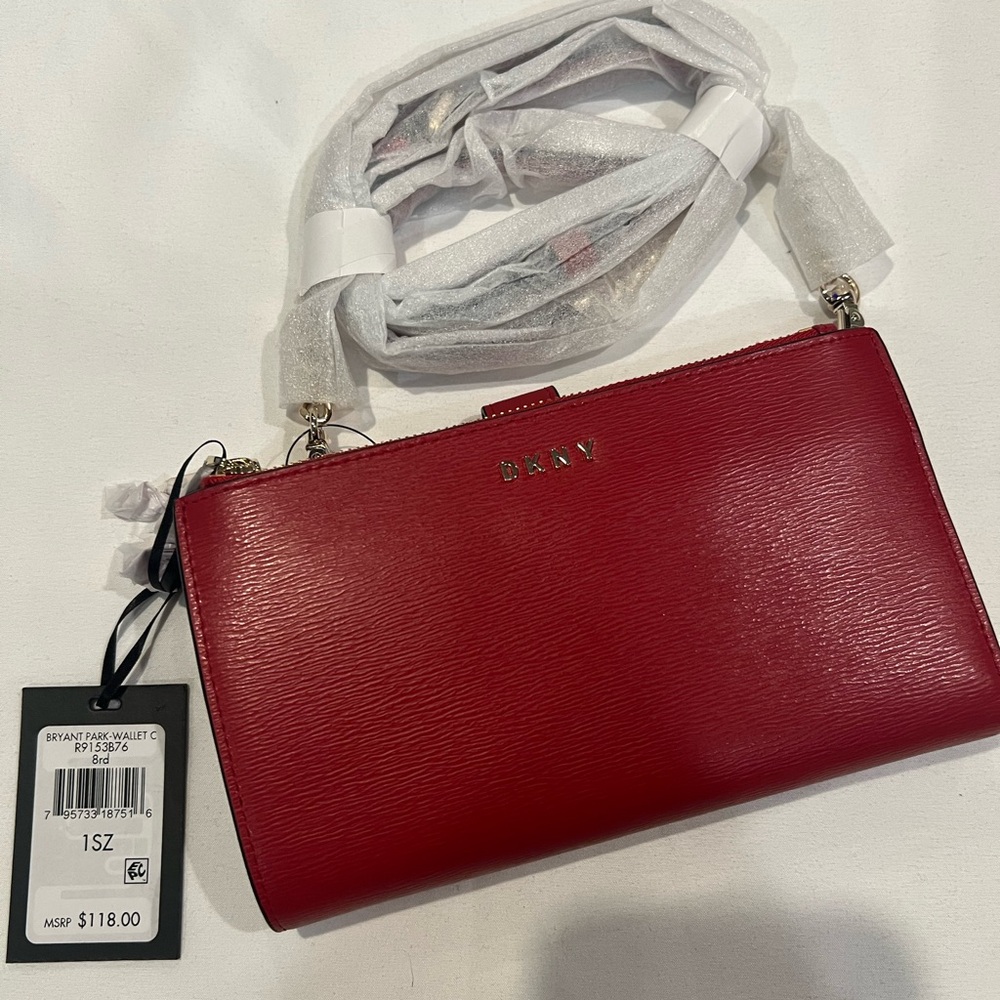 DKNY Red Crossbody Bag